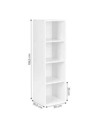 Police bijele Ecotoys® - BESPLATNA DOSTAVA