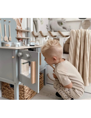 Dječja kuhinja siva Jabadabado®