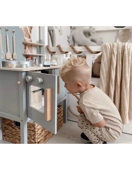 Dječja kuhinja siva Jabadabado®