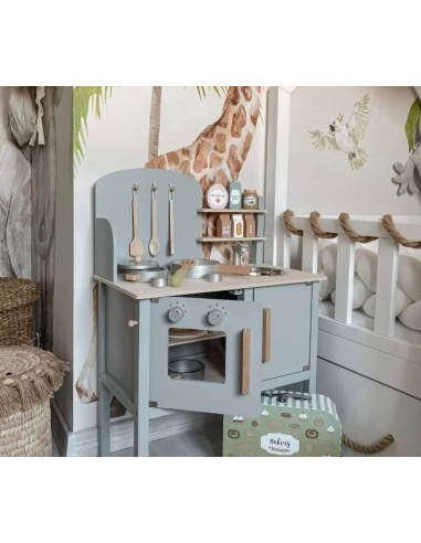 Dječja kuhinja siva Jabadabado®