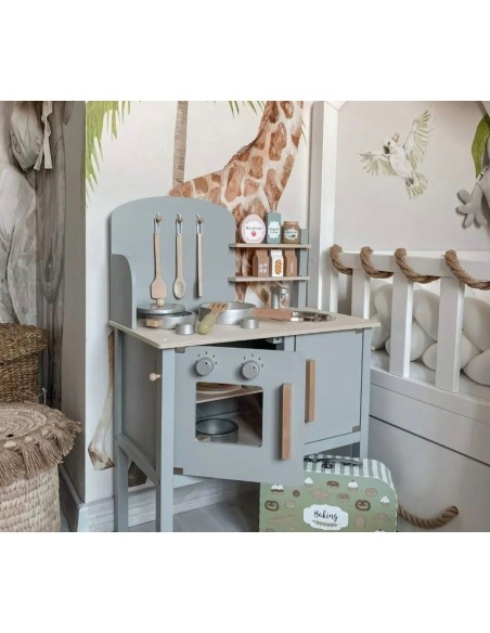 Dječja kuhinja siva Jabadabado®