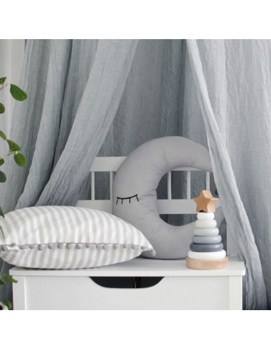 Baldahin za dječju sobu - svjetlo siva Jabadabado®