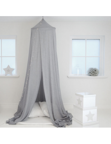 Baldahin za dječju sobu - svjetlo siva Jabadabado®