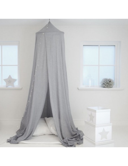 Baldahin za dječju sobu - svjetlo siva Jabadabado®