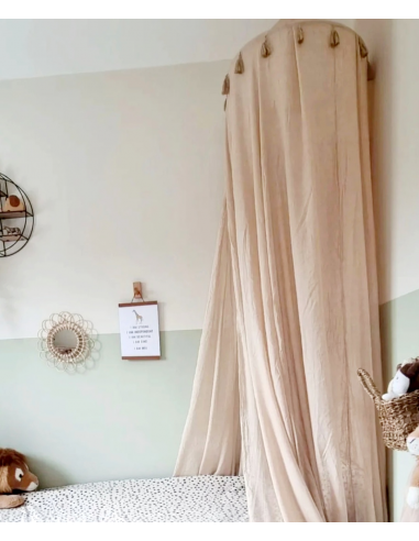 Baldahin za dječju sobu - bež  Jabadabado®