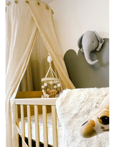 Baldahin za dječju sobu - bež  Jabadabado®