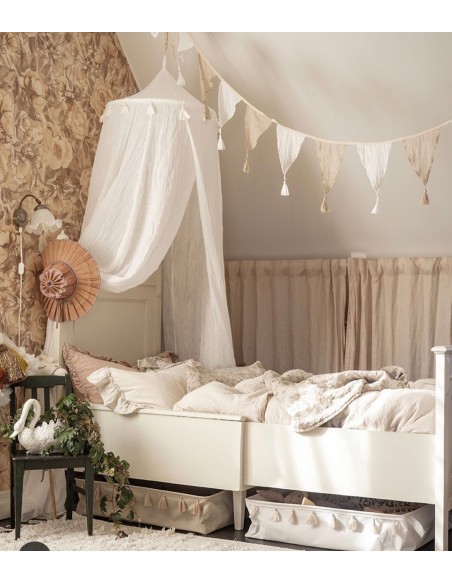 Baldahin za dječju sobu - bež  Jabadabado®