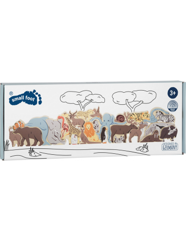 3 D slagalica sa životinjama