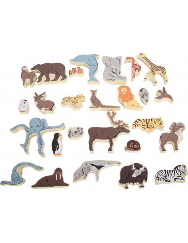 3 D slagalica sa životinjama