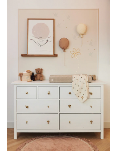 Košara za bebine stvari - prirodna bež