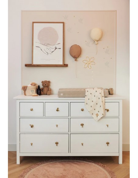 Košara za bebine stvari - prirodna bež