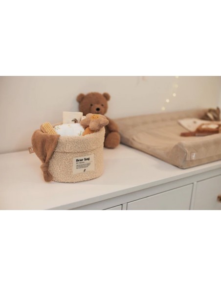 Košara za bebine stvari - prirodna bež