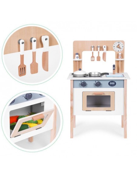 Dječja kuhinja s priborom Ecotoys®