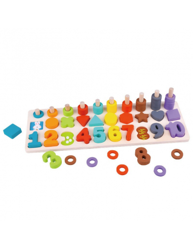 4 in1 Number Matching Board