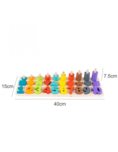 4 in1 Number Matching Board