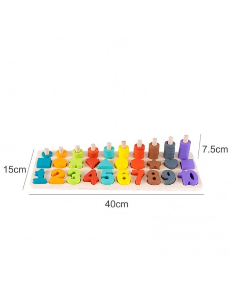 4 in1 Number Matching Board