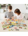 Set drvenih puzzli - 6 u 1