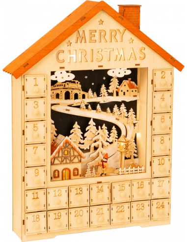 Adventski kalendar drveni Small foot