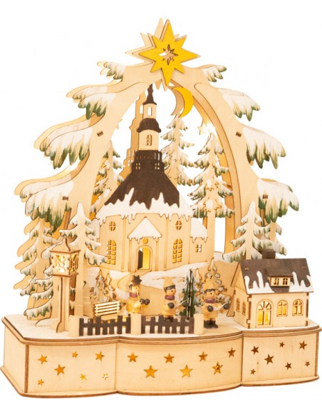 Božićna svjetiljka drvena Small foot