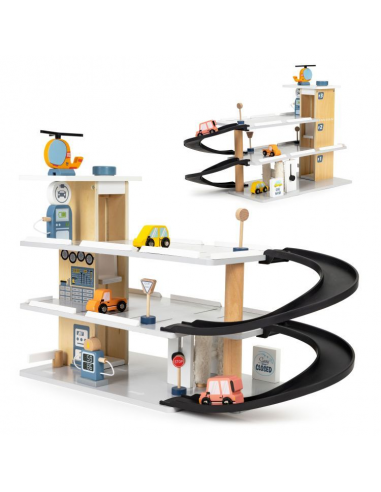 Velika drvena garaža