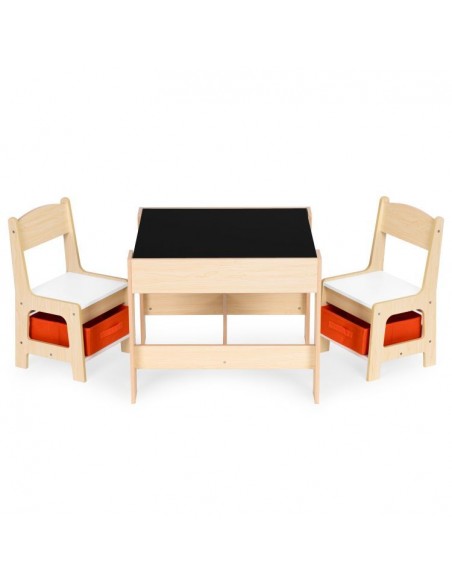 Dječji stol i stolice Natur