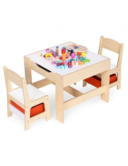 Dječji stol i stolice Natur