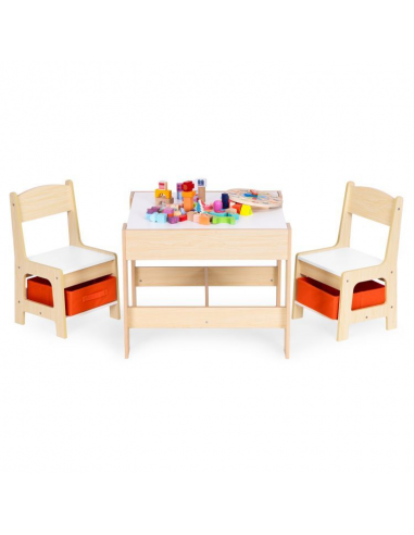 Dječji stol i stolice Natur
