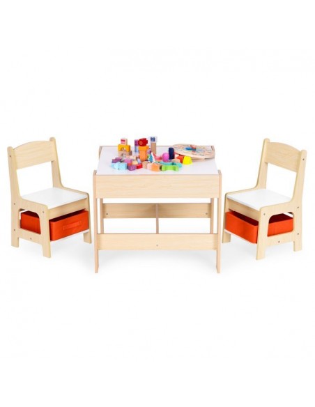 Dječji stol i stolice Natur