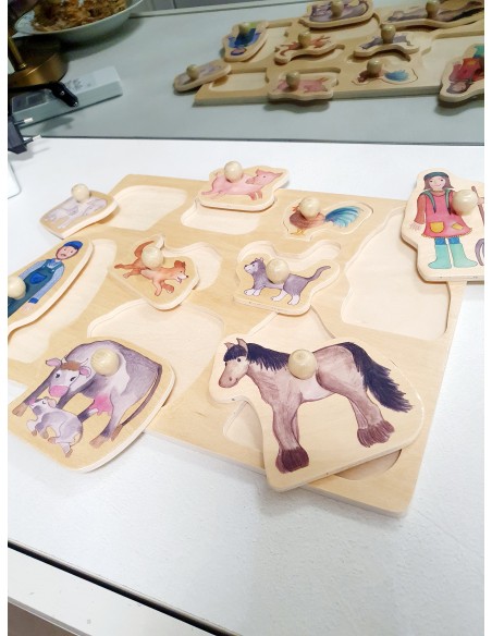 Drvene puzzle Legler® - farma