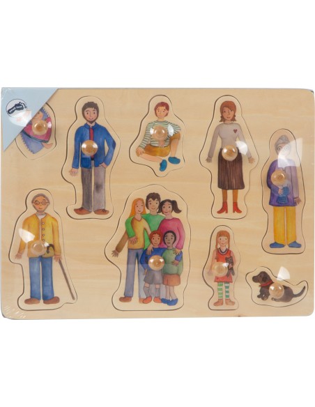 Drvene puzzle obitelj