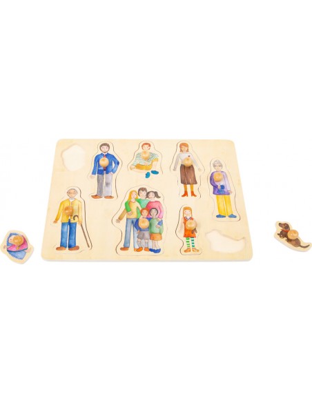 Drvene puzzle obitelj