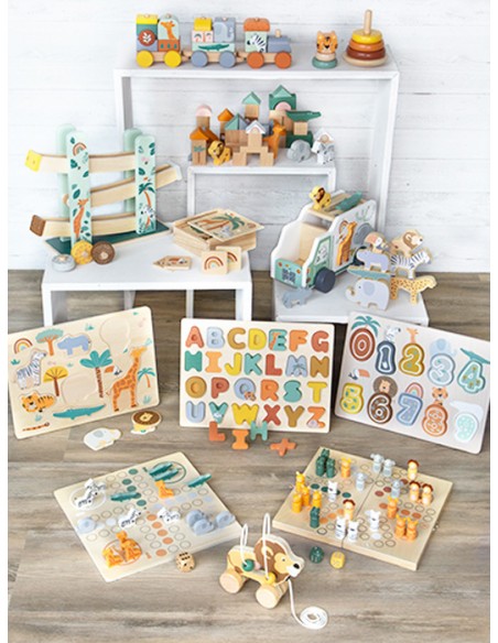 Drvene puzzle - brojevi