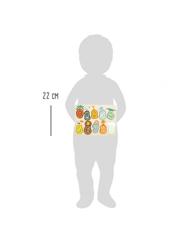 Drvene puzzle - brojevi