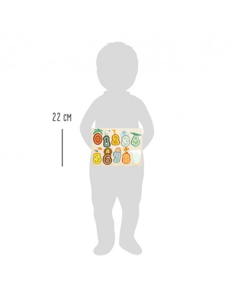 Drvene puzzle - brojevi
