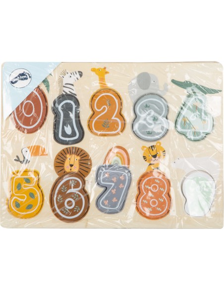 Drvene puzzle - brojevi