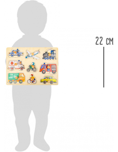 Drvene puzzle Legler® - vozila