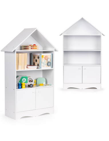 Polica za knjige Ecotoys® - kuća