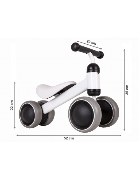 Bicikl Ecotoys® - bijeli