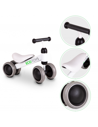 Bicikl Ecotoys® - bijeli