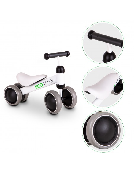 Bicikl Ecotoys® - bijeli