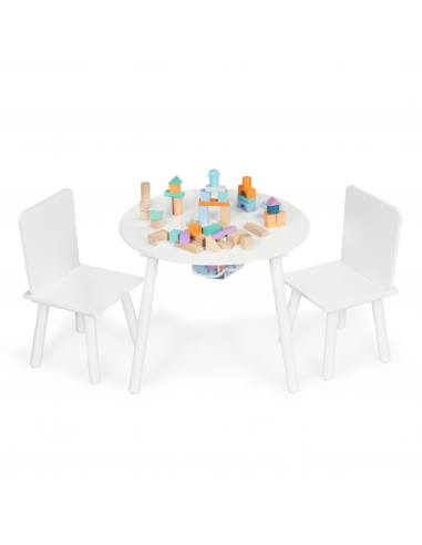 Stol + 2 stolice set Ecotoys®
