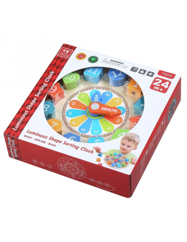 Sat - slagalica koji svijetli u mraku, edukativna igračka