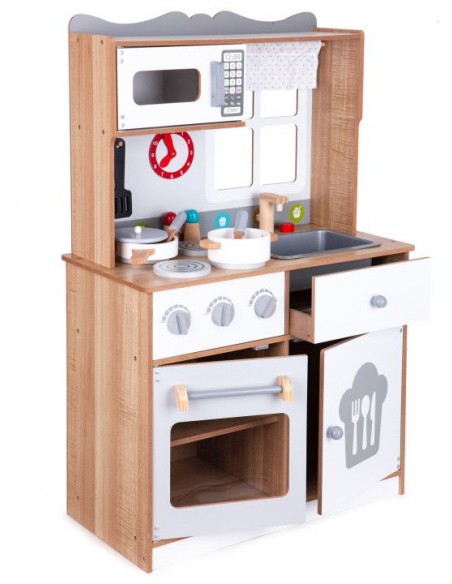 Dječja drvena kuhinja Ecotoys®