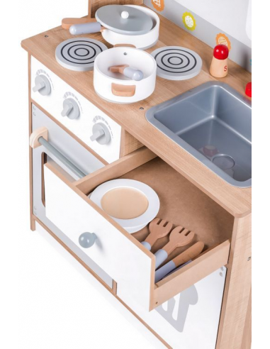 Dječja drvena kuhinja Ecotoys®