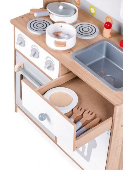 Dječja drvena kuhinja Ecotoys®