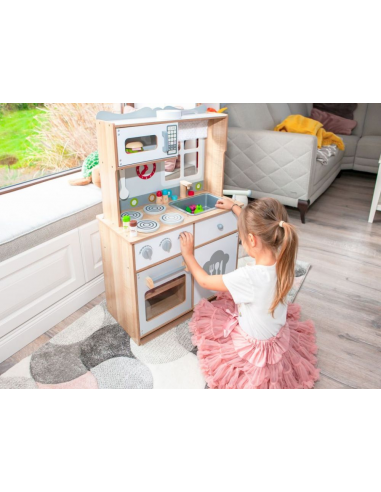 Dječja drvena kuhinja Ecotoys®