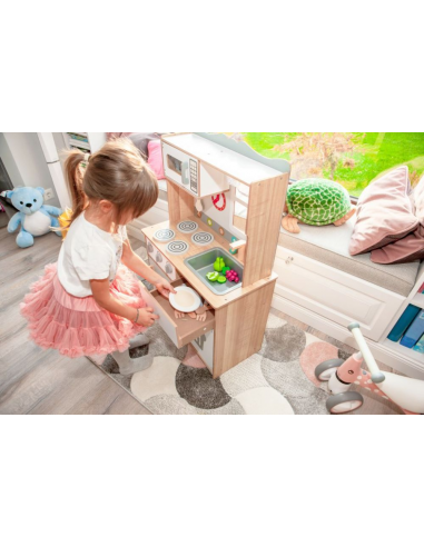 Dječja drvena kuhinja Ecotoys®