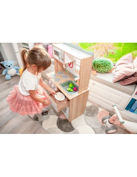 Dječja drvena kuhinja Ecotoys®