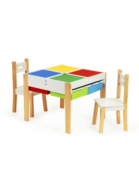 Didaktički set - stol i stolice Ecotoys® - BESPLATNA DOSTAVA