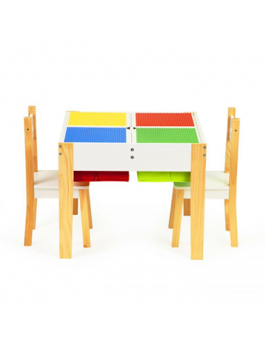 Didaktički set - stol i stolice Ecotoys® - BESPLATNA DOSTAVA